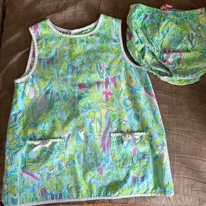 Lilly Pulitzer Infant Shift Dress Hops and Pops